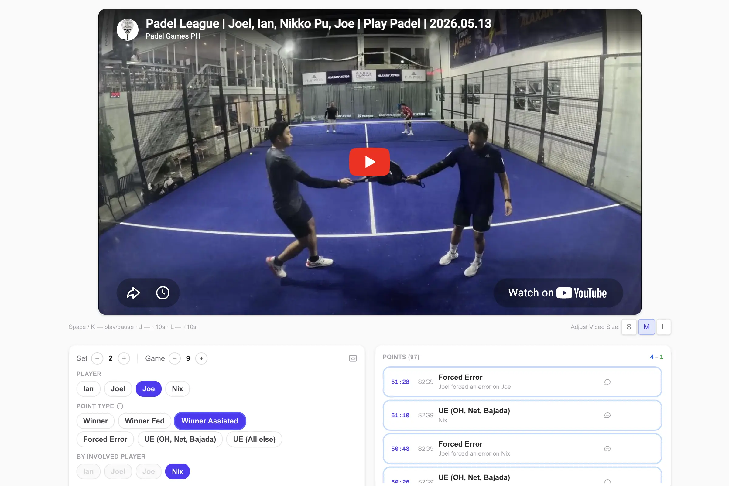 PadelSense screenshot 3